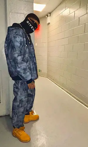 NLE Choppa wearing Givenchy eyewear