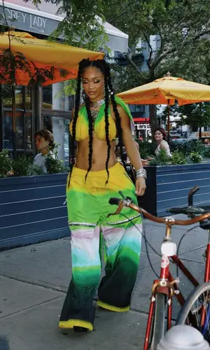 Saweetie wearing Laruicci jewelry