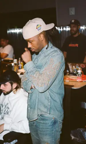 Metro Boomin wearing New Era cap