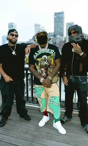 Money Man wearing Gucci sandal