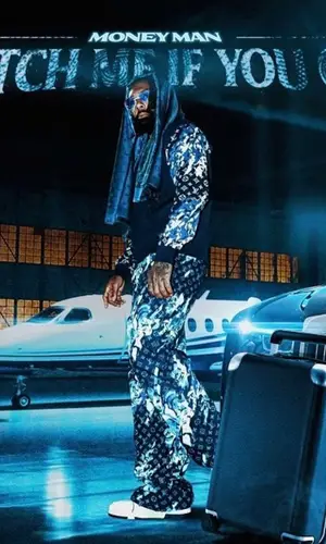 Money Man wearing Louis Vuitton pants