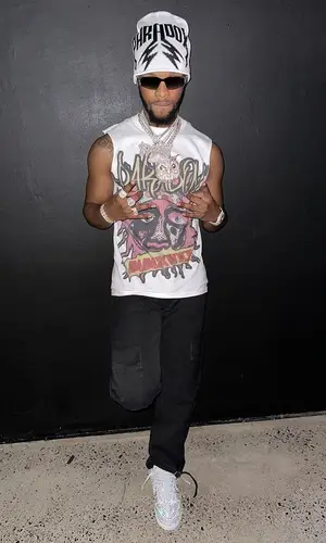 Toosii wearing Dior eyewear
