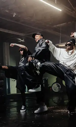 YG wearing Balenciaga jacket