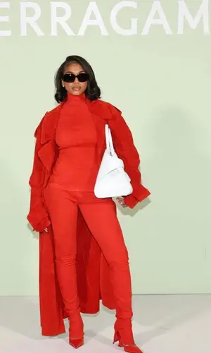 Lori Harvey’s Outfit in Ferragamo Eyewear (2023)