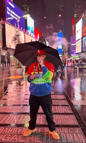 Nengo Flow wearing Jeff Gordon jacket