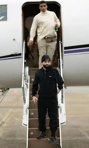 Arcangel’s Outfit in Kith Hoodie & Salomon Sneakers (2023)
