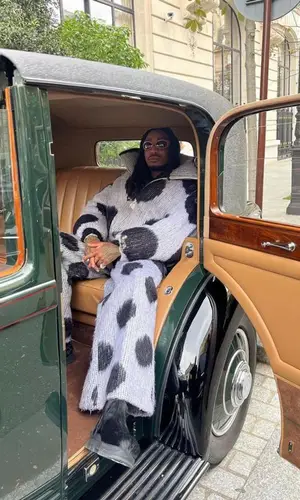 Quavo wearing Marni trousers