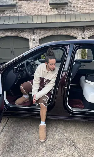 Russ’ Outfit in Palm Angels Shirt & Amiri Boots (2023)