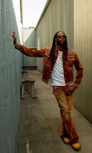 2 Chainz wearing Cout De La Liberte jacket
