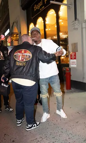 Bobby Shmurda’s Outfit in Rta T-Shirt, Lanvin Sneakers & Gallery Dept. (2023)