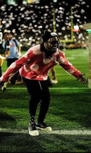 Lil Wayne wearing Marni hat