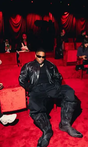YG wearing Balenciaga jacket