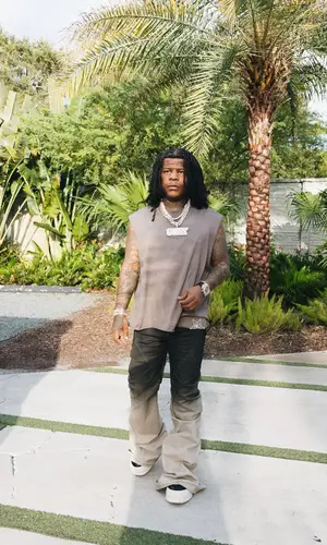 Rylo Rodriguez wearing Rick Owens top