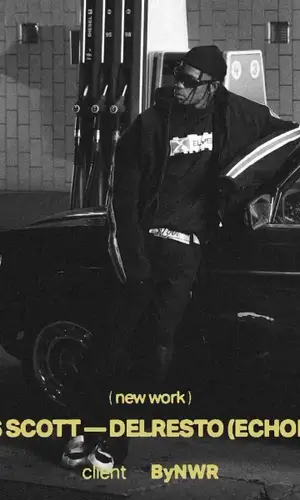 Travis Scott wearing Balenciaga hoody