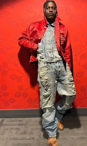 Lil Yachty wearing Levi’s jeans