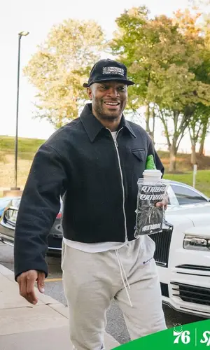 PJ Tucker wearing Enfants Riches Deprimes cap
