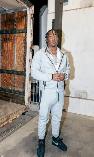 Fredo Bang wearing Nike hoody