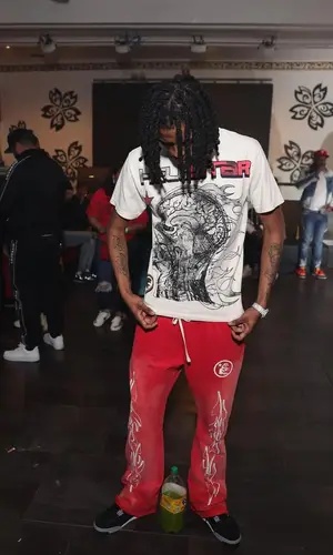 Sha Gz wearing Jordan sneakers