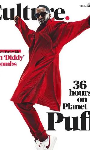 Diddy wearing Dolce & Gabbana pants
