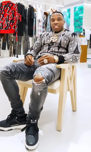 BandMan Kevo’s Outfit in Amiri Sweater (2023)