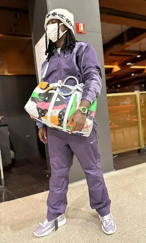 Babyface Ray’s Outfit in Nike Jacket, Chrome Hearts Hat & Nocta (2023)