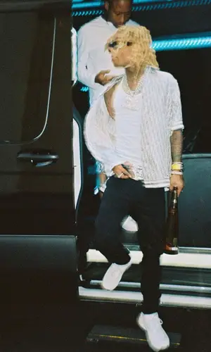 Swae Lee wearing Calvin Klein underwear