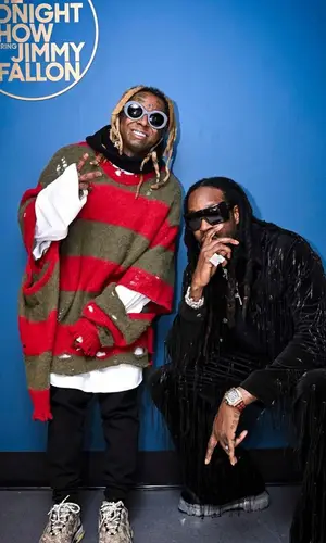 Lil Wayne’s Outfit in Doublet Sweater, Gucci Sneakers & Balenciaga Eyewear (2023)