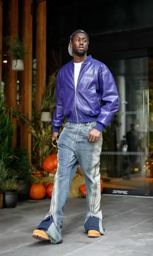 Caris Levert wearing Maison Margiela jacket