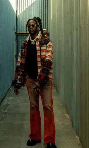 2 Chainz’s Outfit in Cout De La Liberte Shirt, Balenciaga Boots & Matsuda Eyewear (2023)