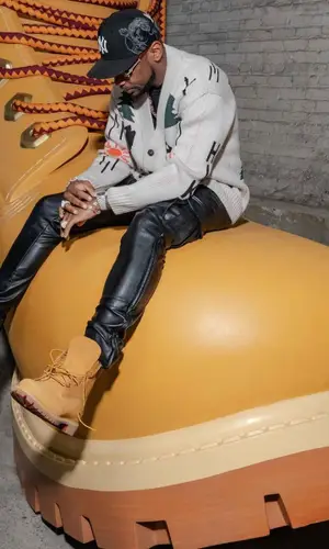 Fabolous wearing Timberland boots
