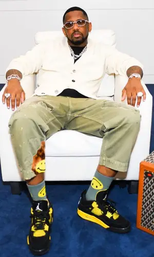 Fabolous wearing Kapital sweater