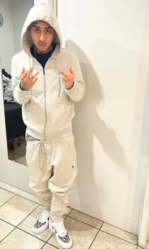 MoneySign Suede wearing Custom sneakers