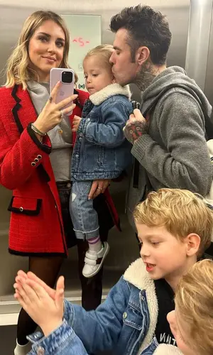 Chiara Ferragni wearing Gucci boots