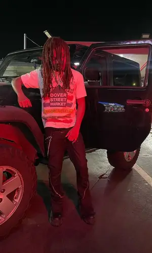 Tana’s Outfit in Chrome Hearts T-Shirt, Rick Owens Jeans & Dover Street Market (2023)