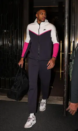 Giannis Antetokounmpo’s Outfit in Nike Hoodie (2023)