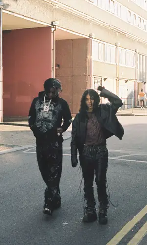 Ken Carson wearing Ken Carson Merch hoody