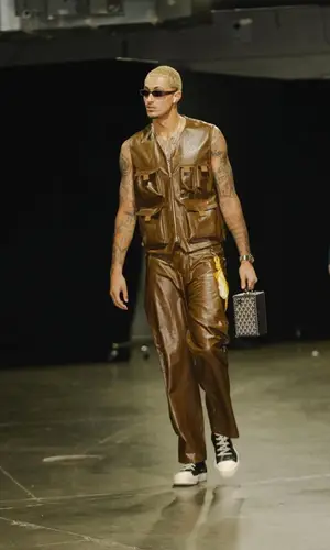 Kyle Kuzma’s Outfit in Song for the Mute Jacket & Rick Owens Sneakers (2023)