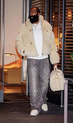 James Harden’s Outfit in Louis Vuitton Jacket (2023)