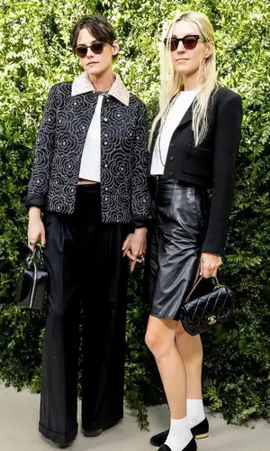 Kristen Stewart wearing Chanel jacket