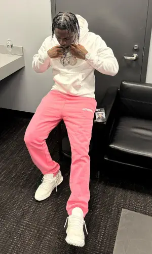 Sleepy Hallow wearing Jacquemus pants