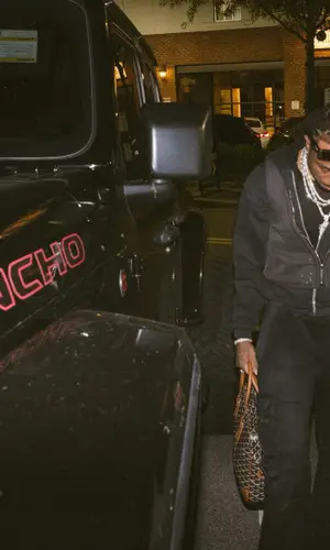 Quavo wearing Givenchy hoody