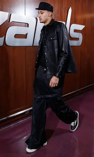 Kyle Kuzma’s Outfit in Rick Owens Jacket & Y/Project Jeans (2023)