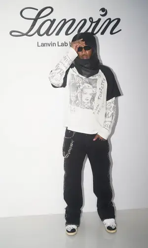 Future wearing Lanvin t-shirt