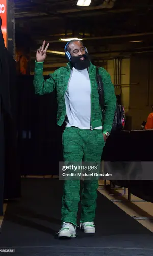 J. Cole wearing Bottega Veneta pants
