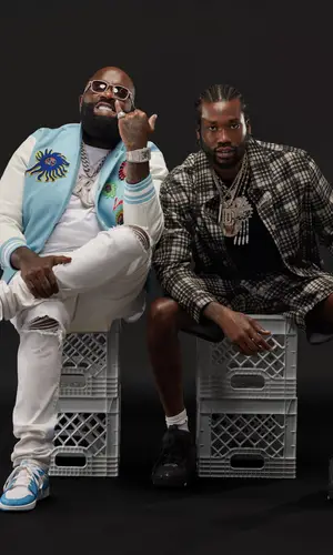 Meek Mill wearing Sinclair sock