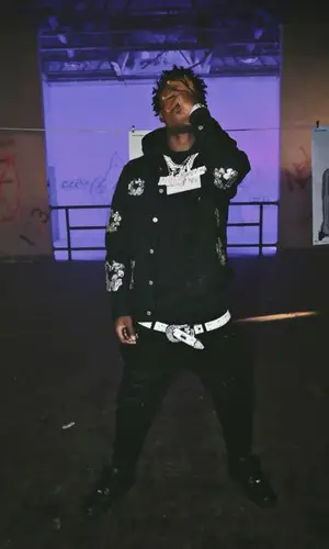Mudbaby Ru wearing Amiri jeans