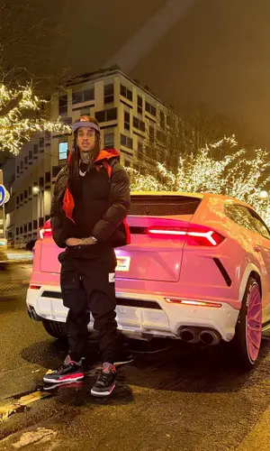 Young Adz wearing Jordan pants