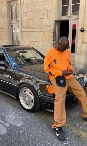 Virgil Abloh wearing Off-White eyewear