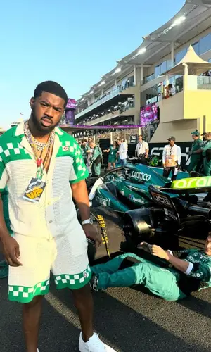 Tion Wayne’s Outfit in Casablanca Shirt & Nike Sneakers (2023)