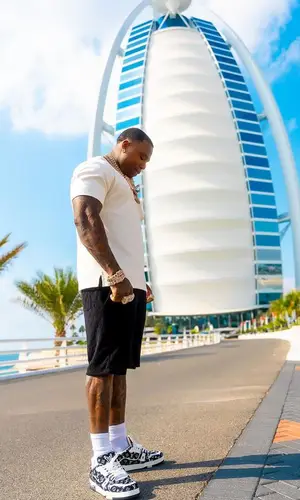 BandMan Kevo’s Outfit in Louis Vuitton T-Shirt (2023)